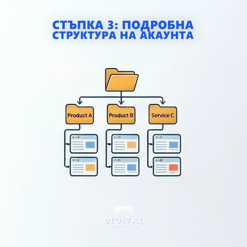 Стъпка 3: Подробна структура на акаунта