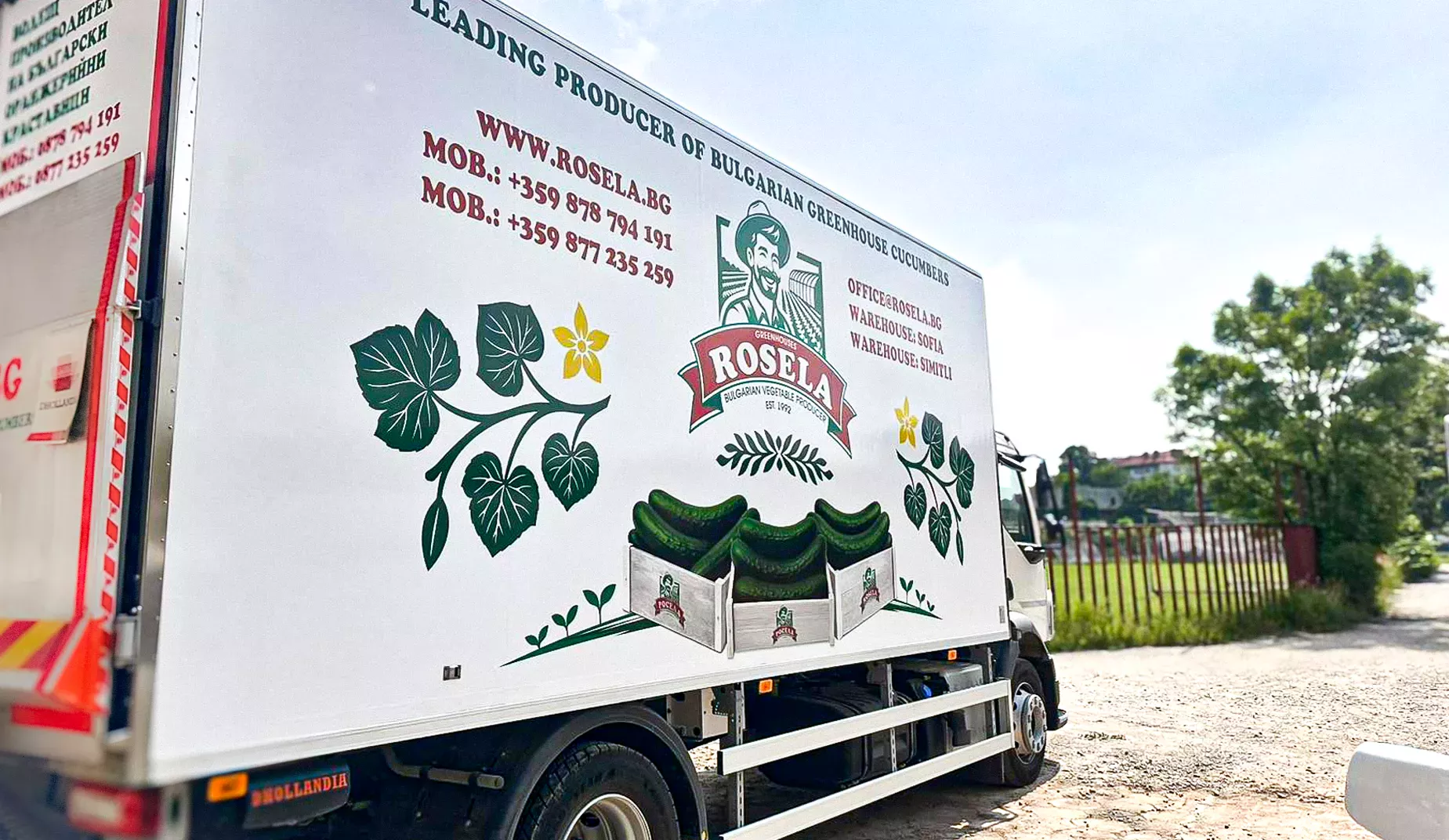 Rosela Truck Branding