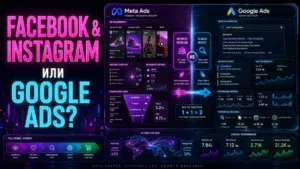 Реклама в Instagram и Facebook или Google Ads сравнение от AdwayCreative