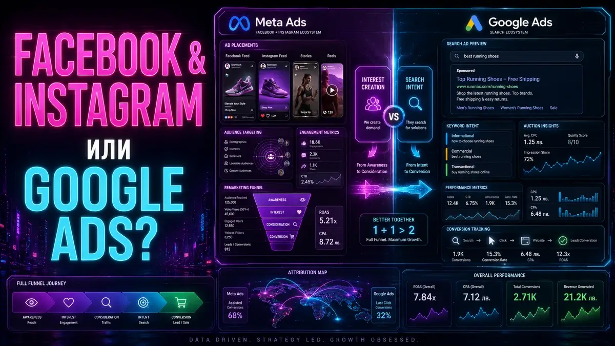 Реклама в Instagram и Facebook или Google Ads? | AdwayCreative