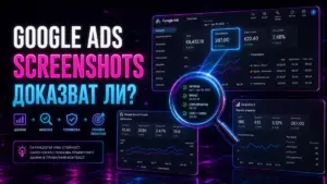 Google Ads screenshots анализ с conversions, spend и cost per conversion от AdwayCreative